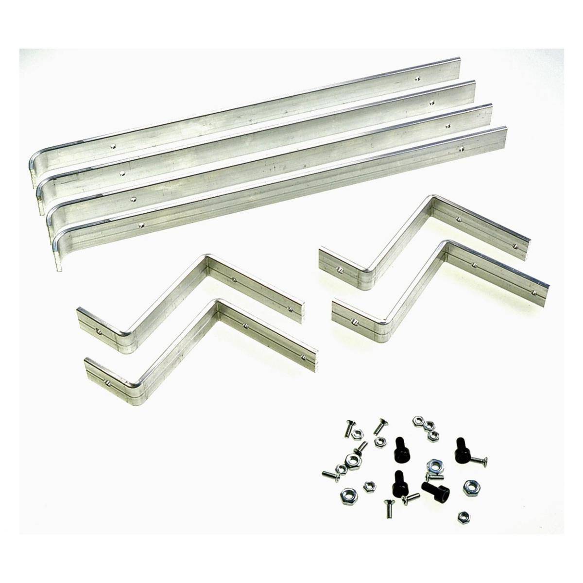 500907078 - Modellbauteil,1:14 Alu Unterfahrschutz 190mm Flachb.