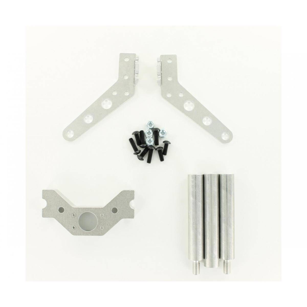 500907619 - Modellbauteil, 1:14 Alu Traverse/Unterfahrschutz Kipper