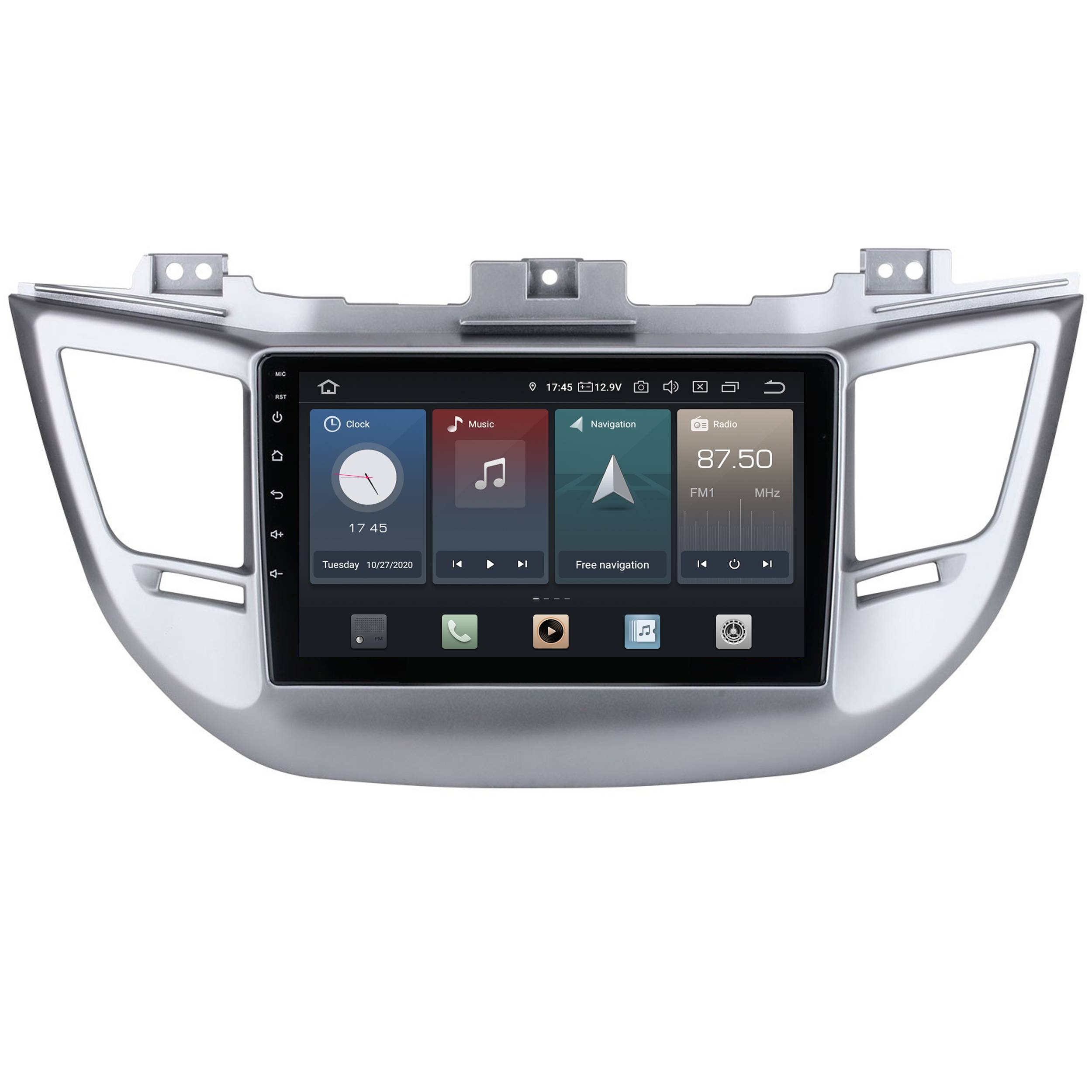 Für HYUNDAI TUCSON 2015 - 2018 9" Touchscreen Android Autoradio GPS Navi CarPlay