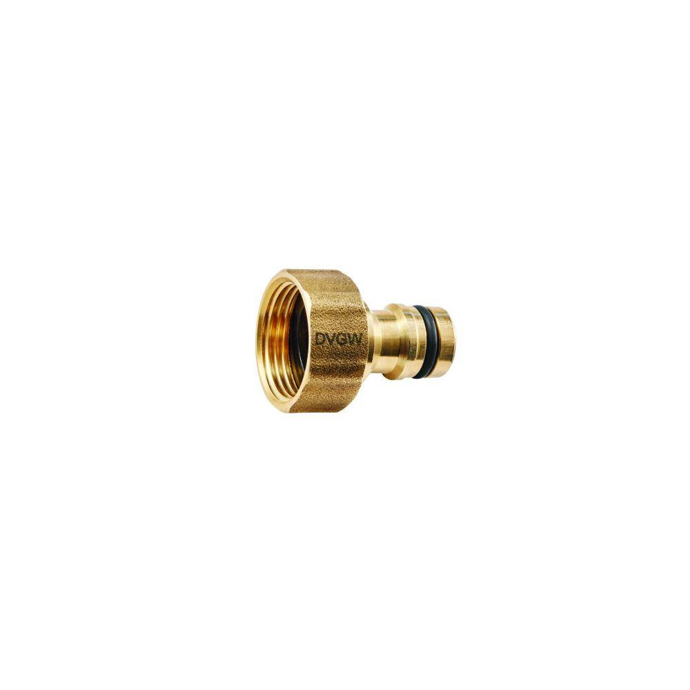 GEKA® plus-Hahnstecker - Trinkwasser - Messing - IG G3/4 - Preis per Stück