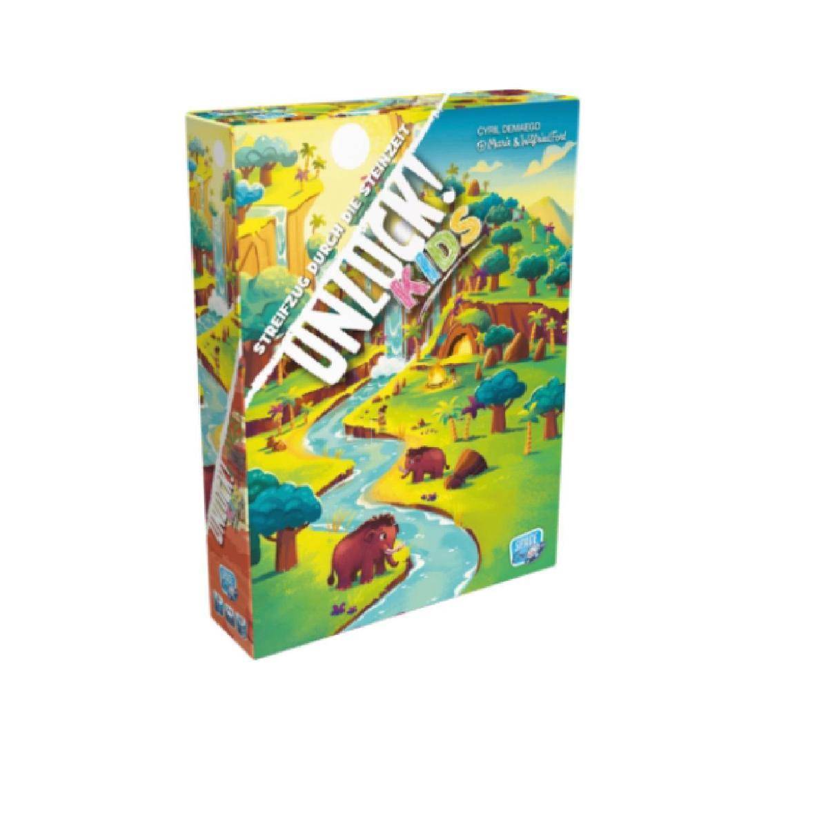 SCOD0114 - Unlock! Kids: Streifzug durch die Steinzeit, Rätselspiel, für 1-4 Spieler, ab 6 J. (DE)