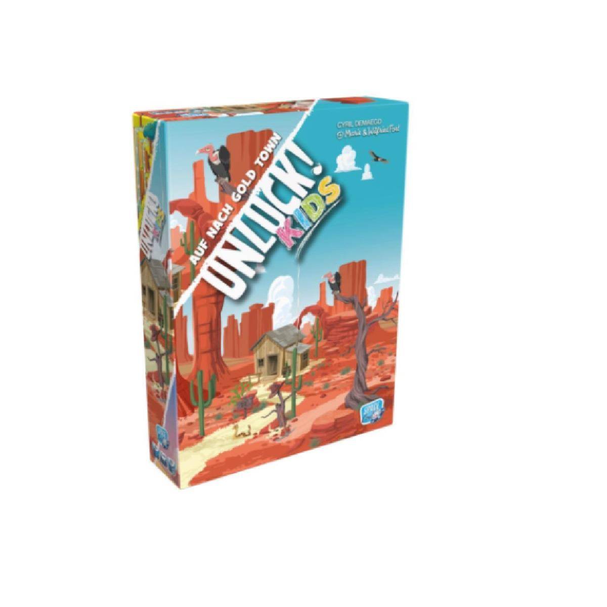 SCOD0116 - Unlock! Kids: Auf nach Gold Town, Rätselspiel, für 1-4 Spieler, ab 6 Jahren (DE)