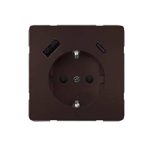 Siemens Dig.Industr. DELTA style USB-SCHUKO 5UB1870-1CH01