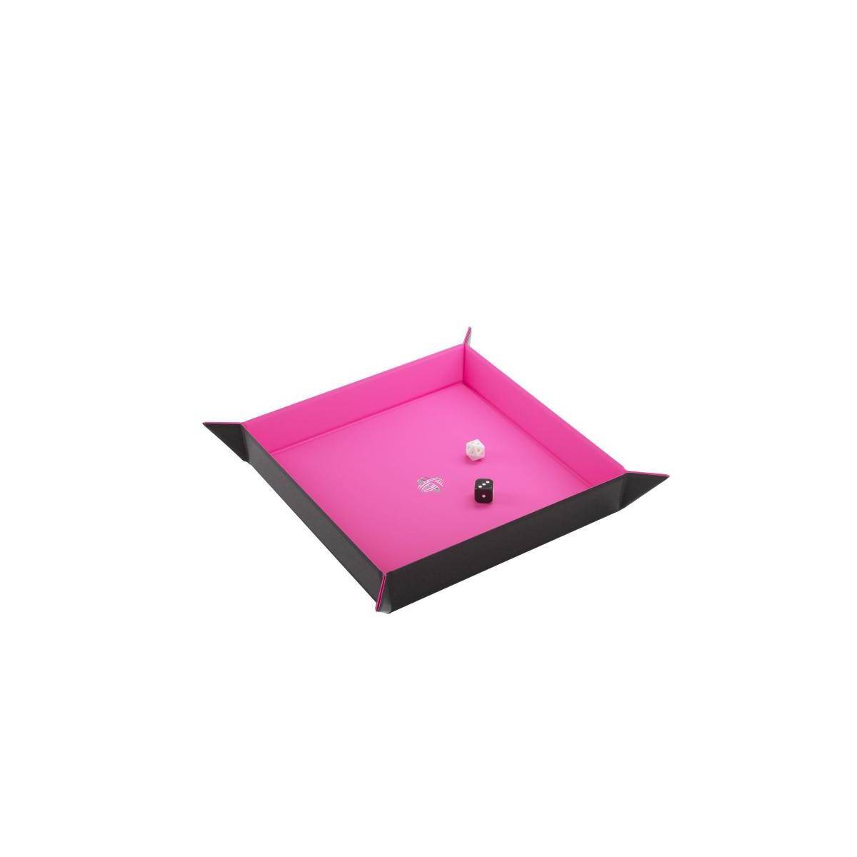 GGS60049 - Magnetic Dice Tray Square Black&Pink