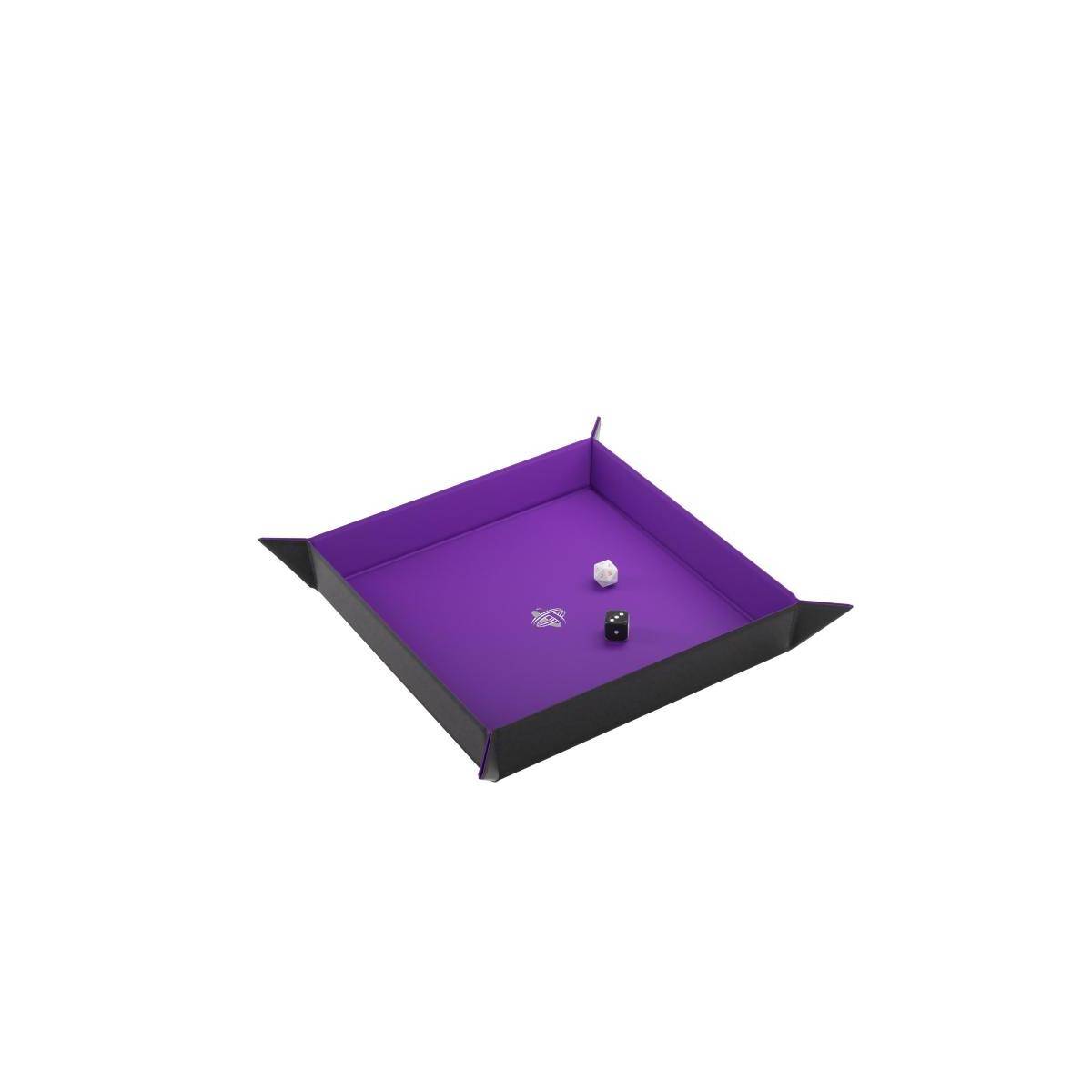 GGS60047 - Magnetic Dice Tray Square Black&Purple