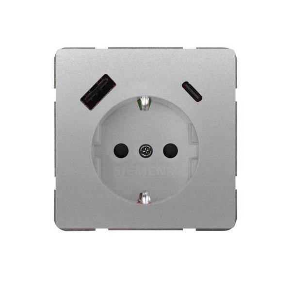 Siemens Dig.Industr. DELTA style USB-SCHUKO 5UB1870-1PM01