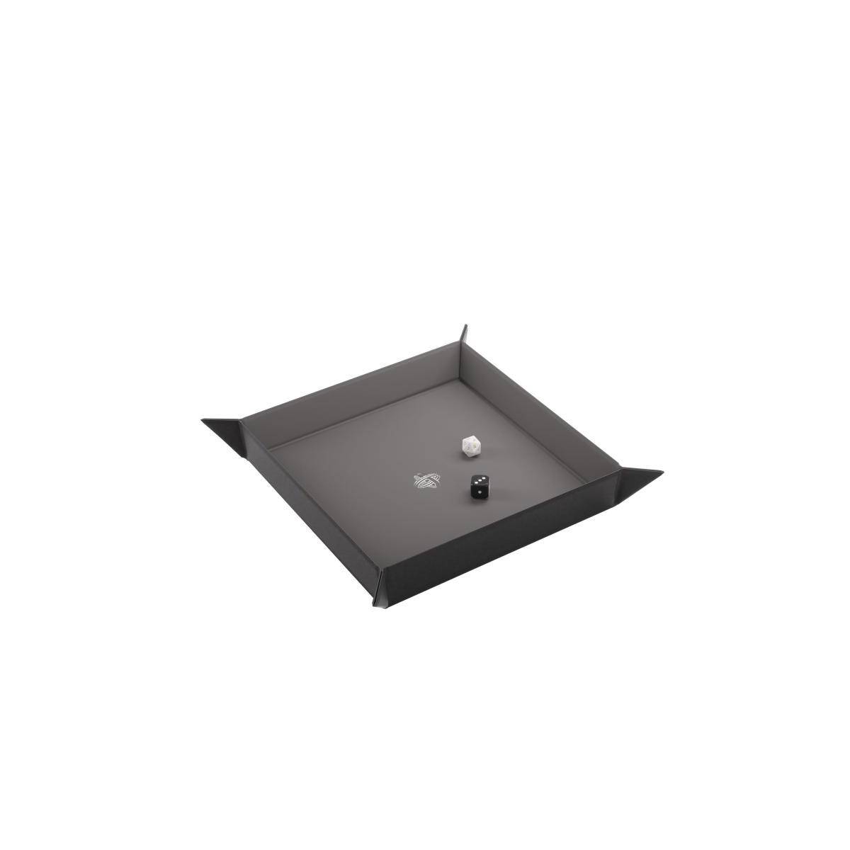 GGS60046 - Magnetic Dice Tray Square Black/Gray