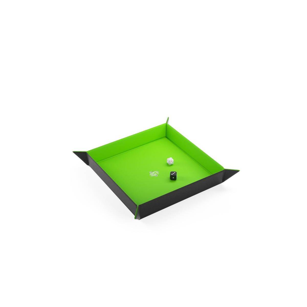 GGS60048 - Magnetic Dice Tray Square Black&Green