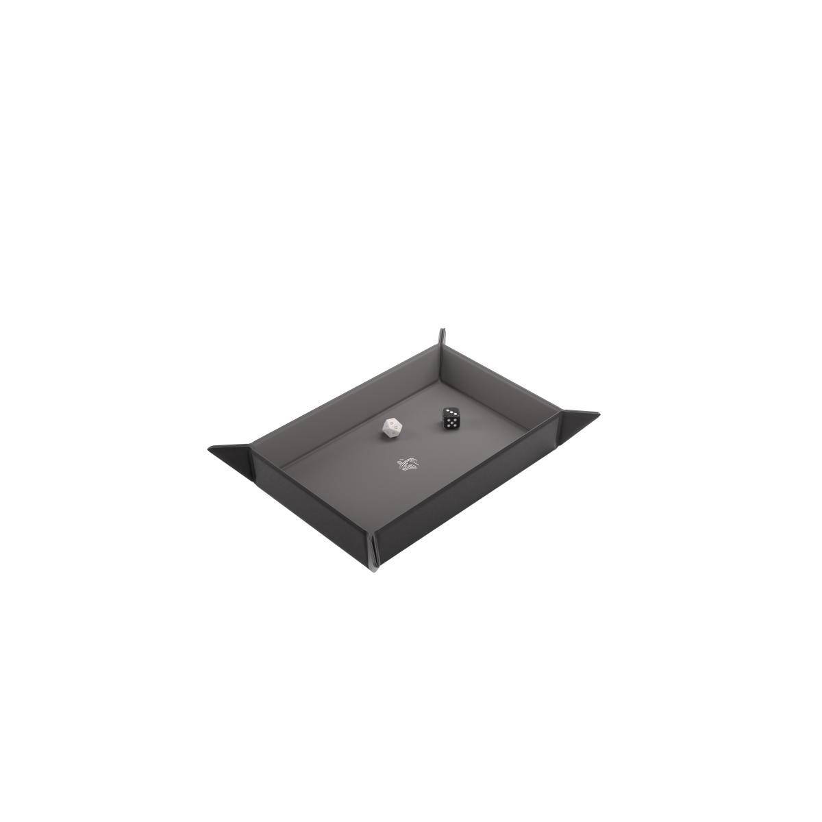 GGS60052 - Magnetic Dice Tray Rectangular Black&Gray