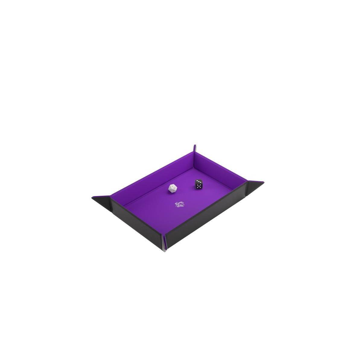 GGS60053 - Magnetic Dice Tray Rectangular Black&Purple