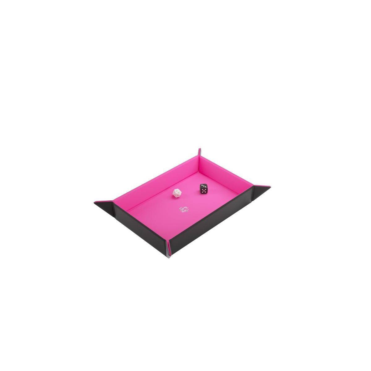 GGS60055 - Magnetic Dice Tray Rectangular Black&Pink