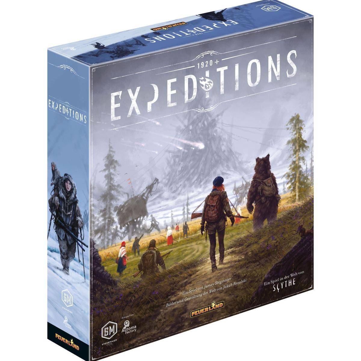 FEU31025 - Expeditions, Brettspiel, für 1-5 Spieler, ab 14 Jahren (DE-Ausgabe)