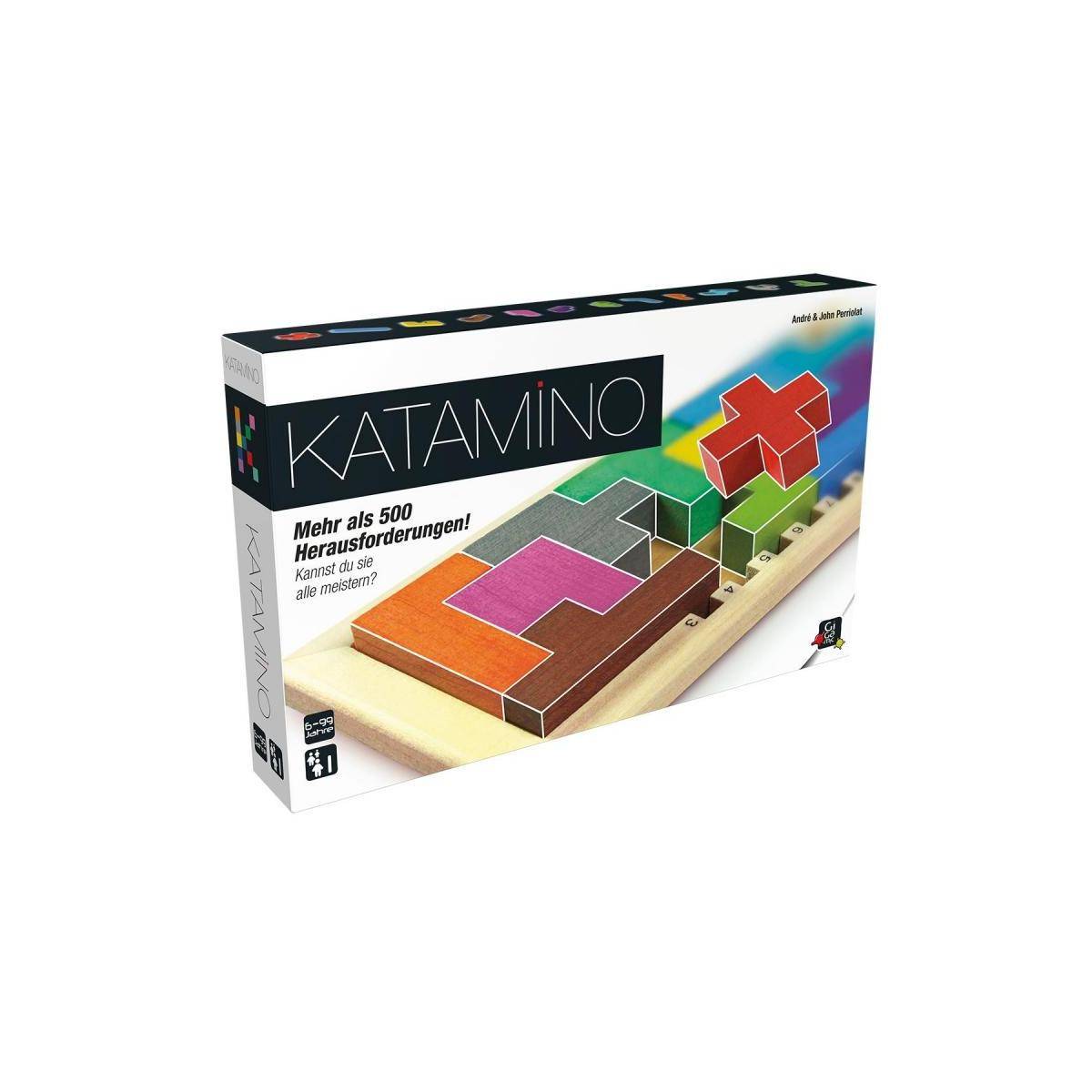 GIGD2016 - Katamino, Knobelspiel, für 1-2 Spieler, ab 8 Jahren (DE-Monoausgabe)