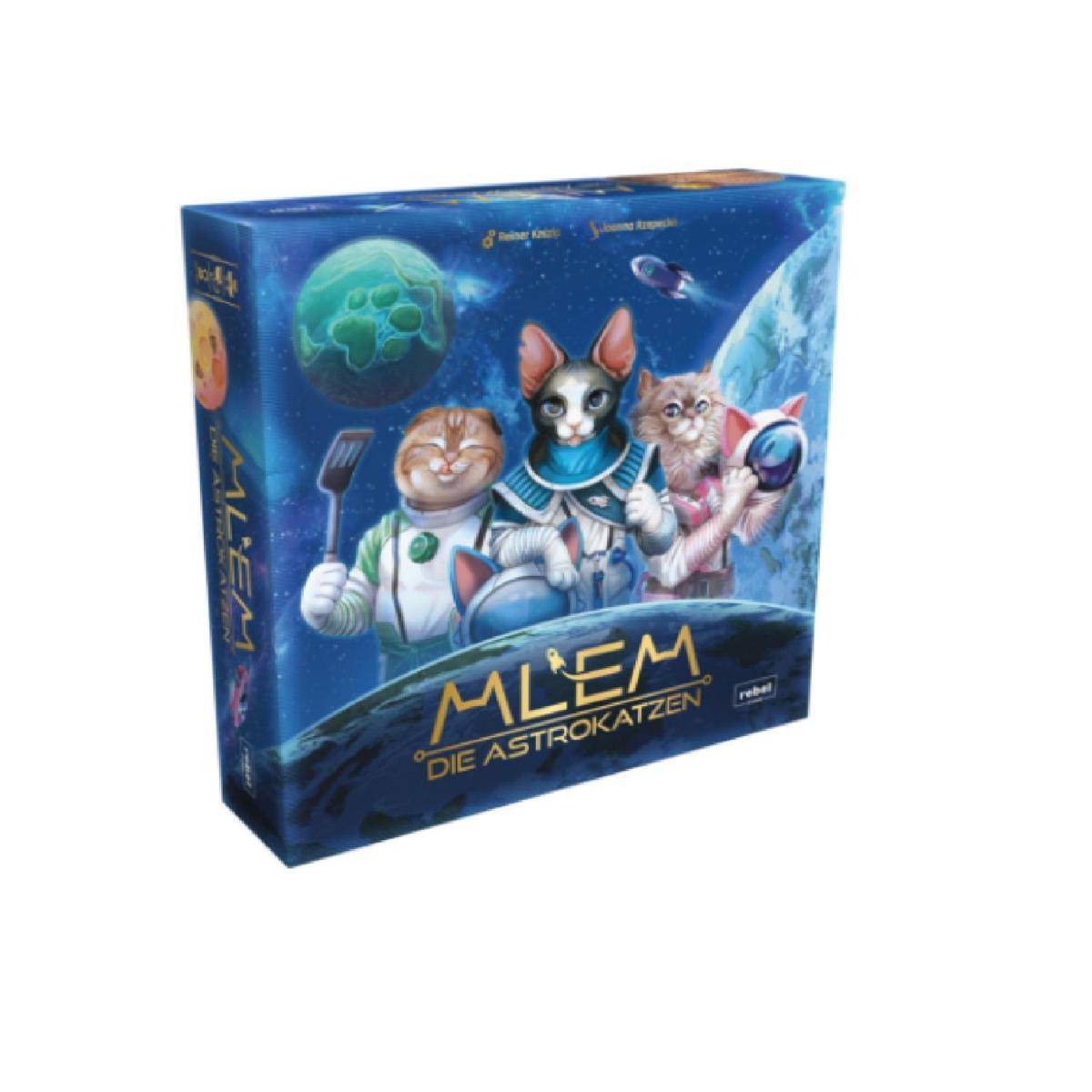MLEM: Die Astrokatzen, Brettspiel, für 2-5 Spieler, ab 8 Jahren (DE-Ausgabe)
