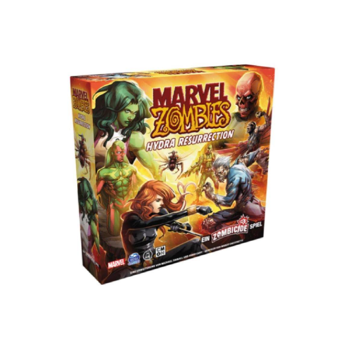 CMND1249 - Marvel Zombies - Hydra Resurrection, Brettspiel, für 1-6 Spieler, ab 14 Jahren (DE)