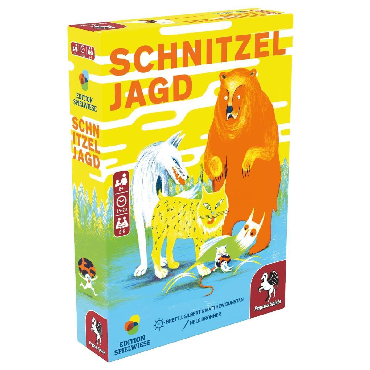 Schnitzeljagd, Kartenspiel, für 2-5 Spieler, ab 8 Jahren (DE-Ausgabe)
