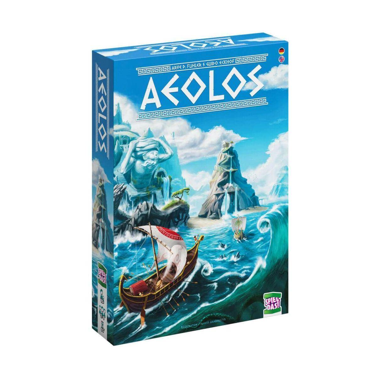 4270002129436 - 29436 - Aeolos, Brettspiel, für 2-4 Spieler, ab 10 Jahren (DE-Ausgabe)