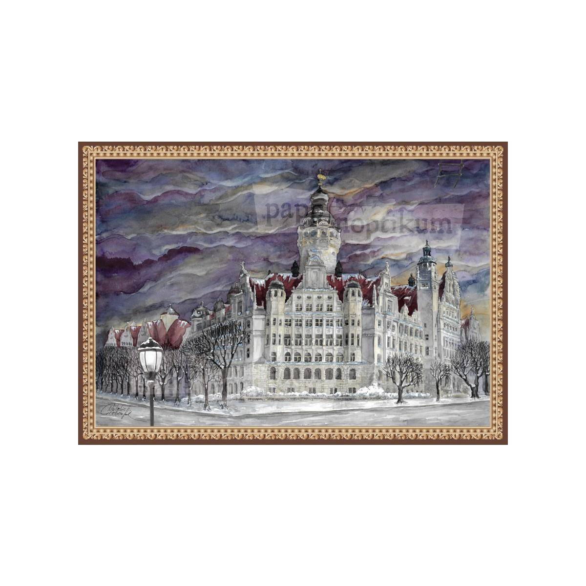 1032 - Leipzig - Neues Rathaus (Mini-Adventskalender)