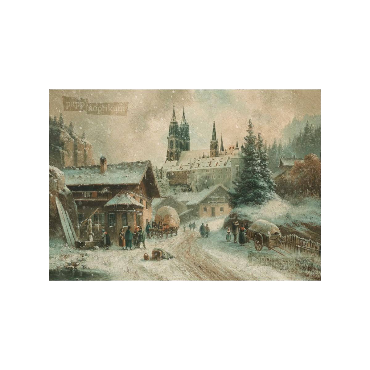 1057 - Tag vor Heiligabend (Klappkarte)