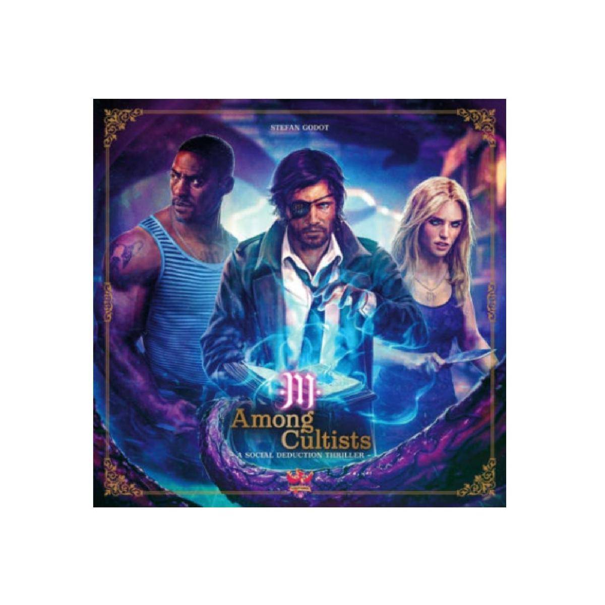 Among Cultists: A Social Deduction Thriller, Brettspiel, für 4-8 Spieler, ab 14