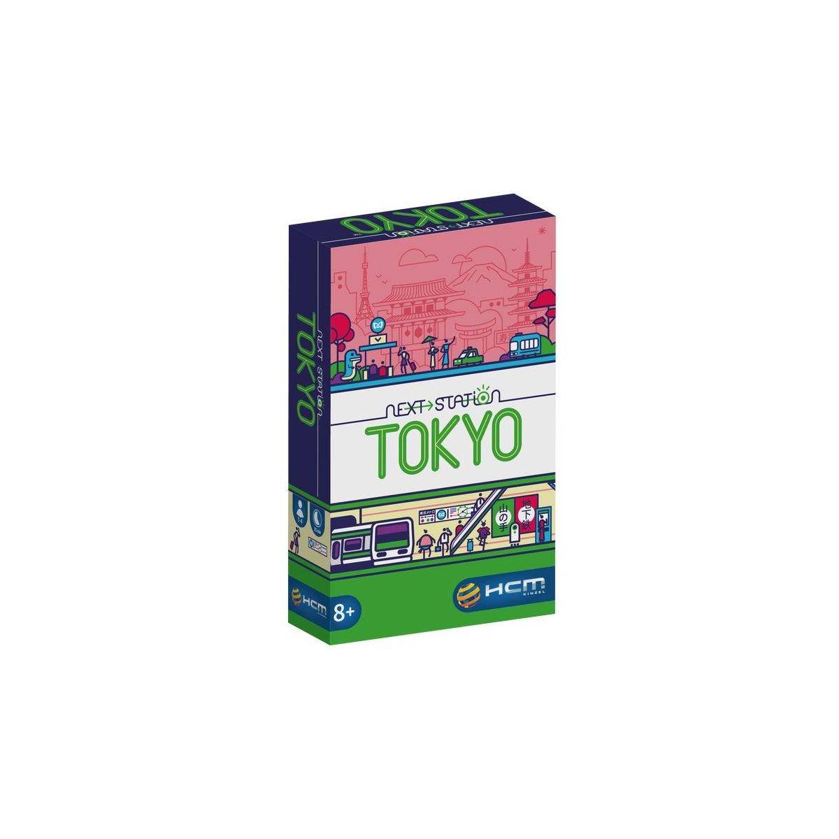 Next Station: Tokyo, Kartenspiel, für 1-4 Spieler, ab 8 Jahren (DE-Ausgabe)
