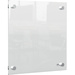 Whiteboard Wandmontage Acryl 300x300mm glasklar