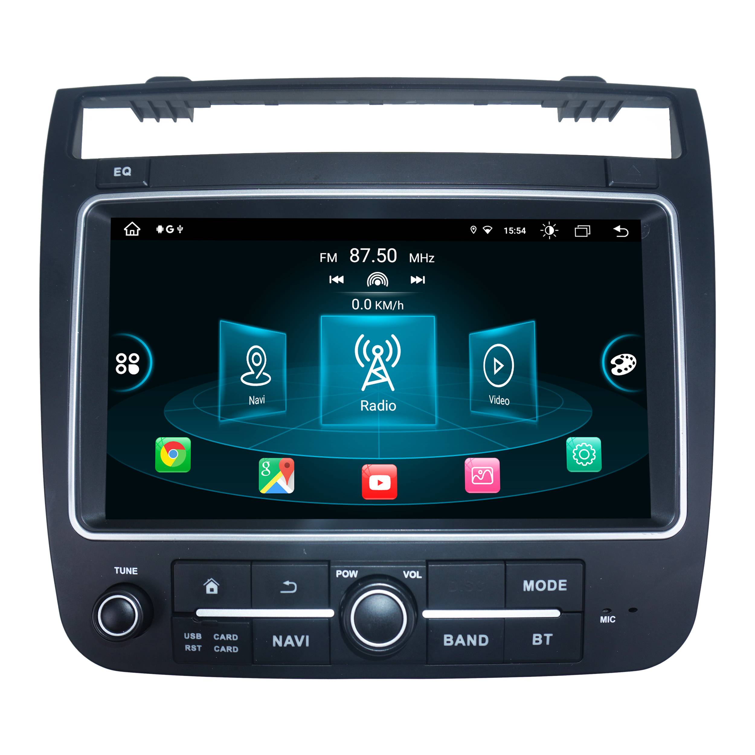 Für VW Touareg 2 RCD510 RCD550 7" Touchscreen Android Autoradio GPS Navi CarPlay
