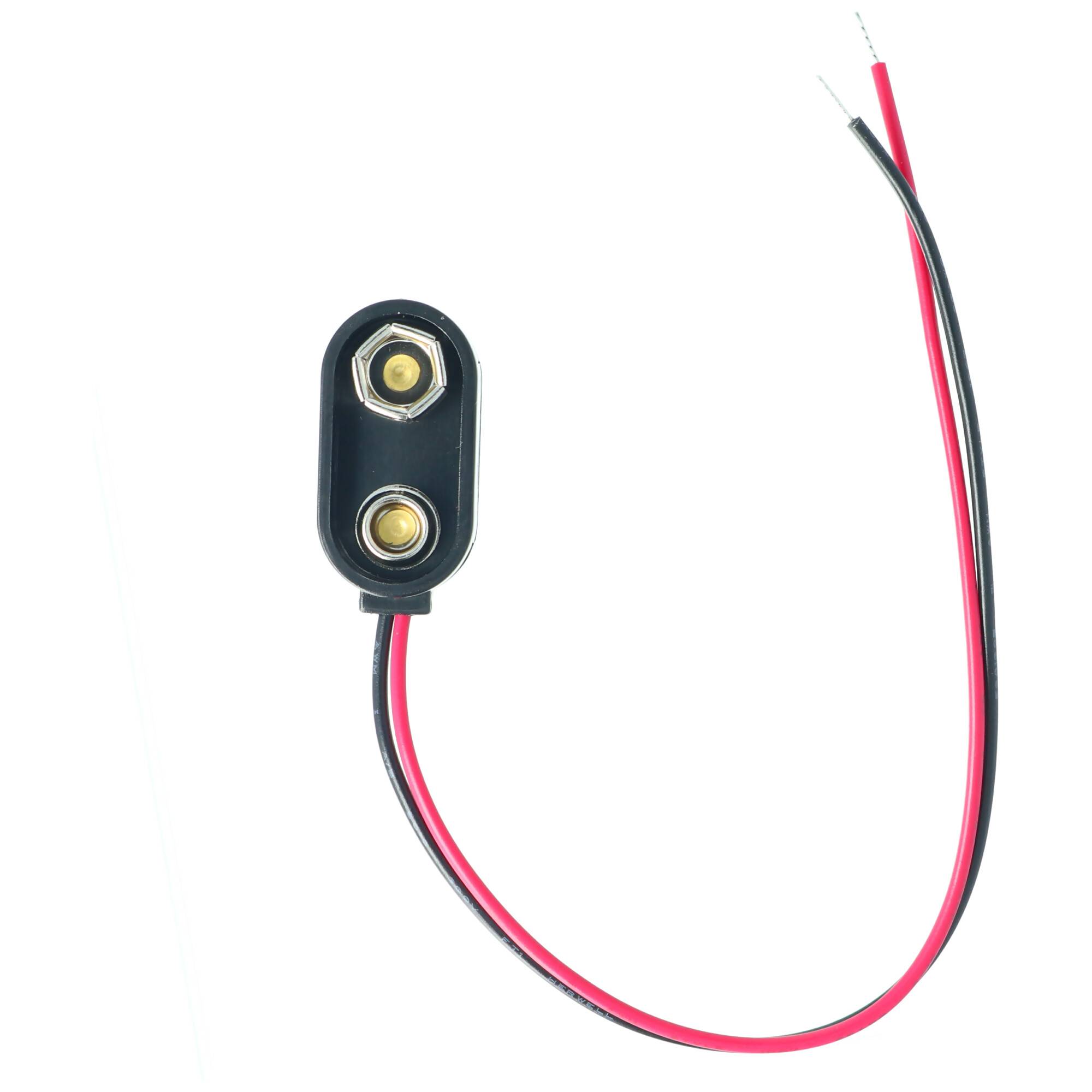 AccuCell Batterieclip für 9 V Block I-Form