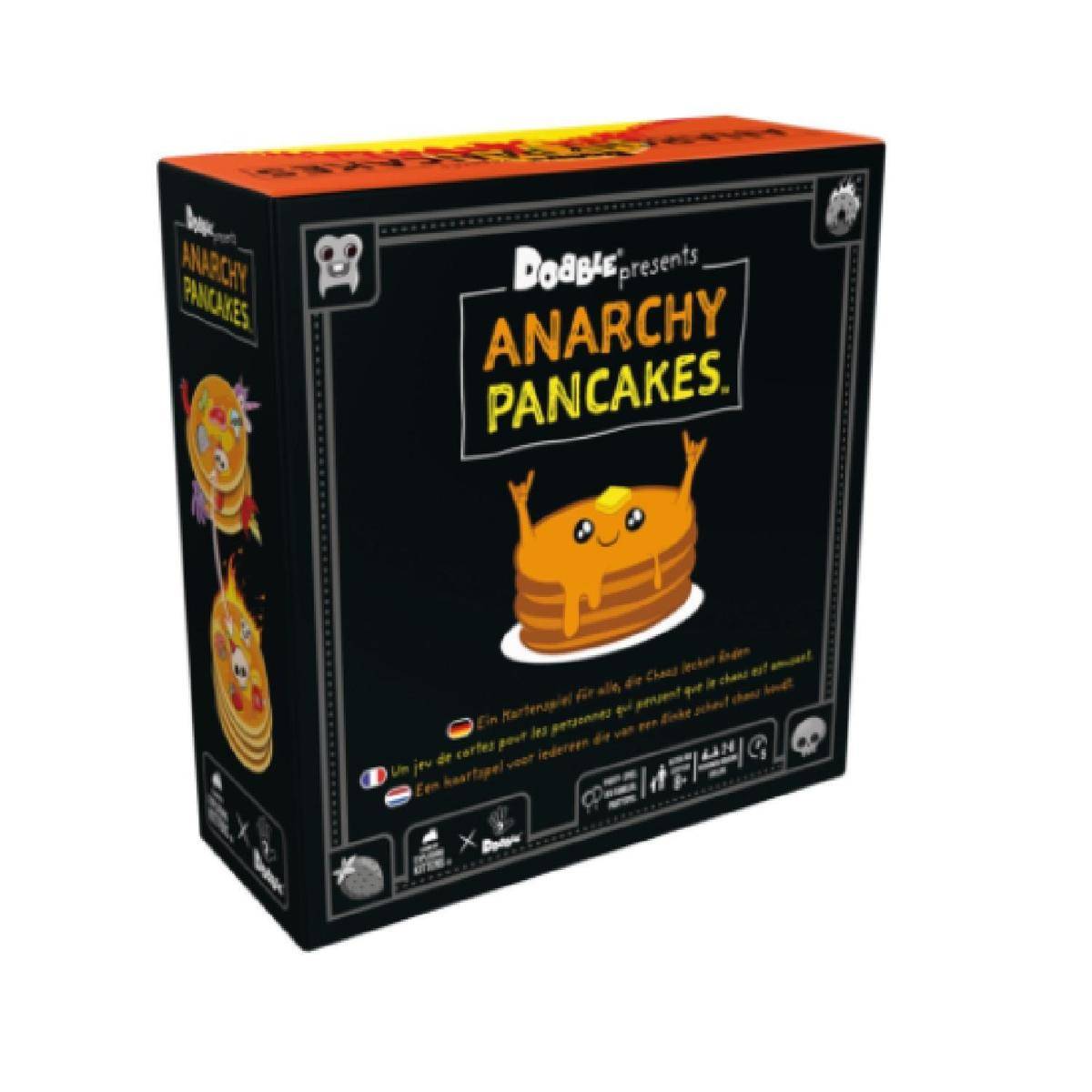ZYGD0039 - Dobble Anarchy Pancakes, Kartenspiel, für 2-6 Spieler, ab 8 Jahren (DE-Ausgabe)
