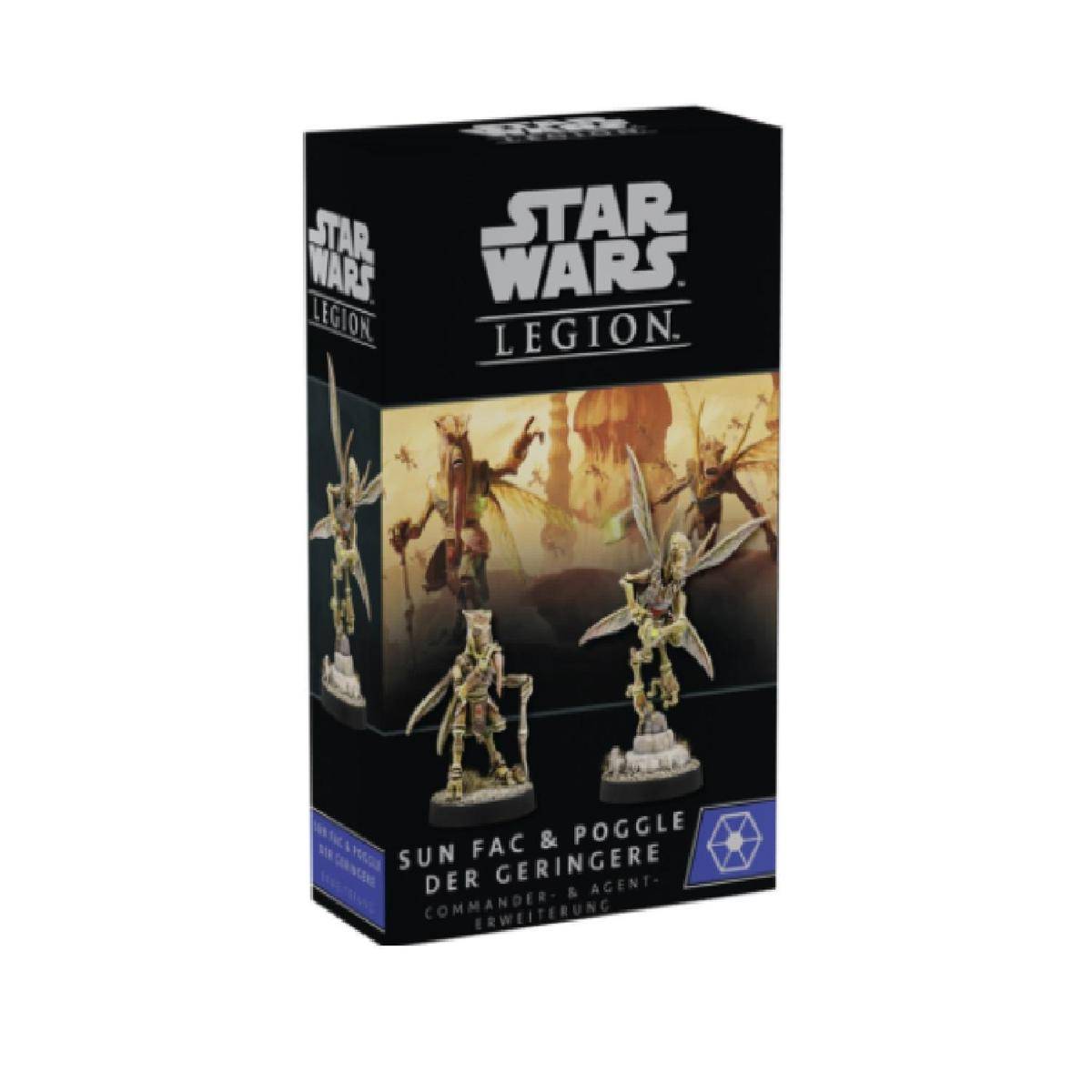 FFGD4710 - Star Wars: Legion - Sun Fac & Poggle der Geringere, Figurenspiel, für 2 Spieler,