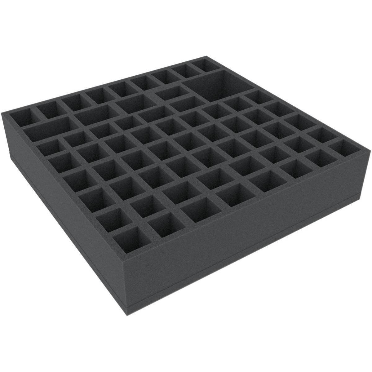 AGMEGA065BO - 295 mm x 295 mm x 65 mm Schaumstoffeinlage für Brettspiele