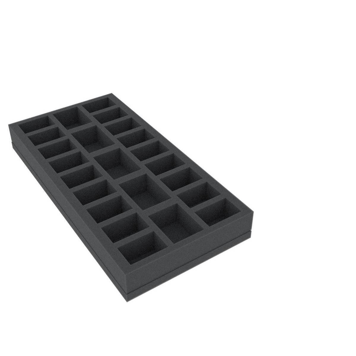 AUFF035BO - 295 mm x 147,5 mm x 35 mm Schaumstoffeinlage für Brettspiele