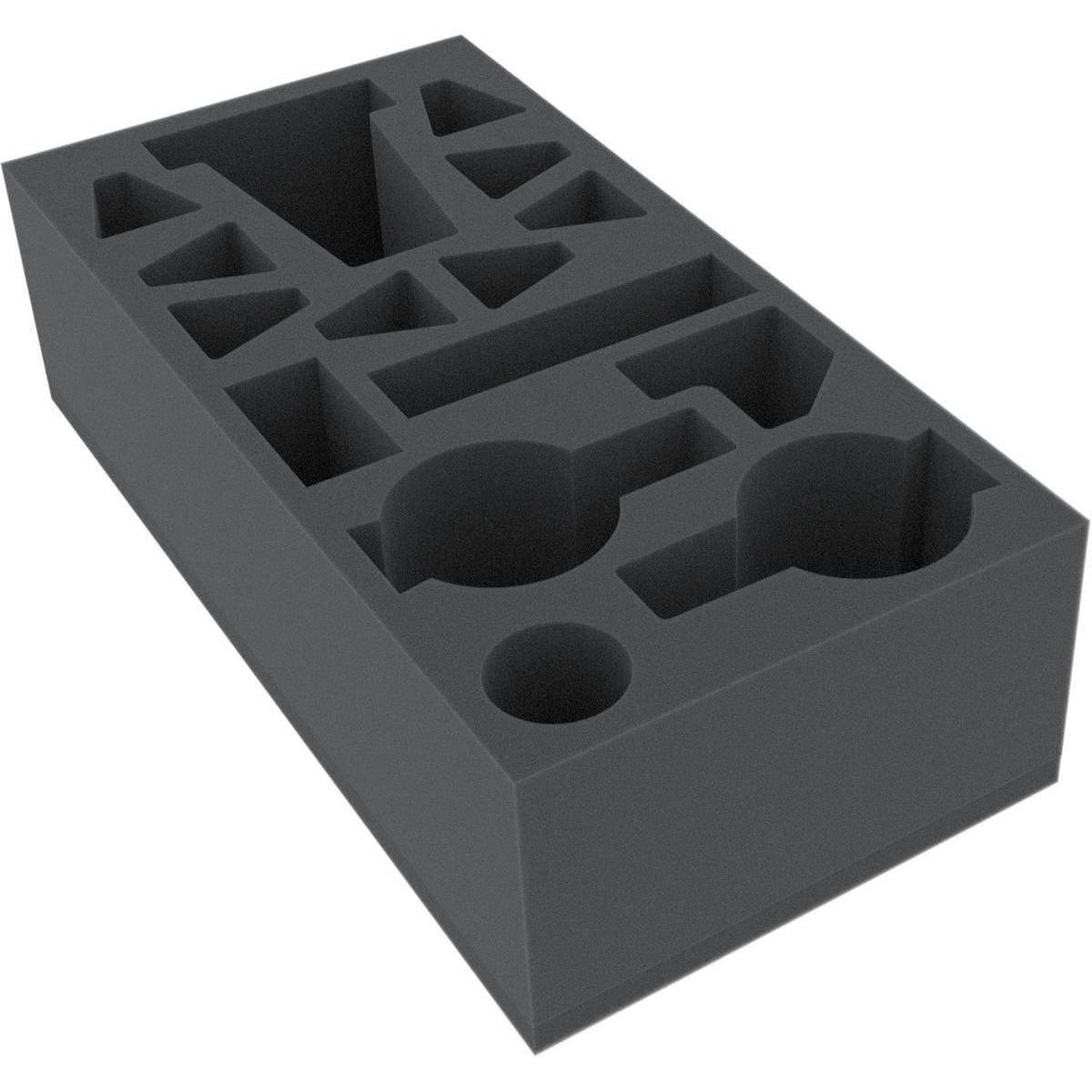 BEMEBM080BO - 285 mm x 142,5 mm x 80 mm Schaumstoffeinlage für Brettspiele