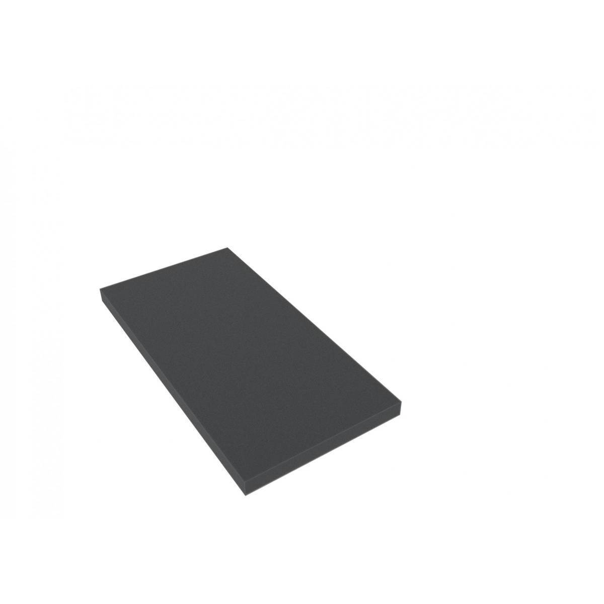 BEBA015 - 285 mm x 142 mm x 15 mm Schaumstoffboden / Schaumstoffzuschnitt