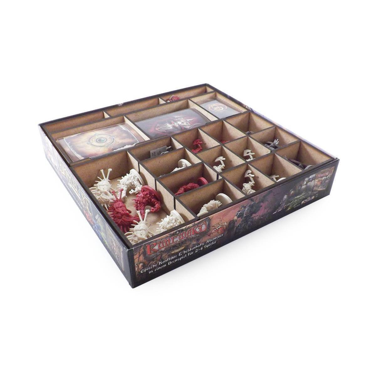 DESC-BILE - Brettspiel Organizer für Descent: Reise ins Dunkel 2. Edition - Nebel von Bilehall