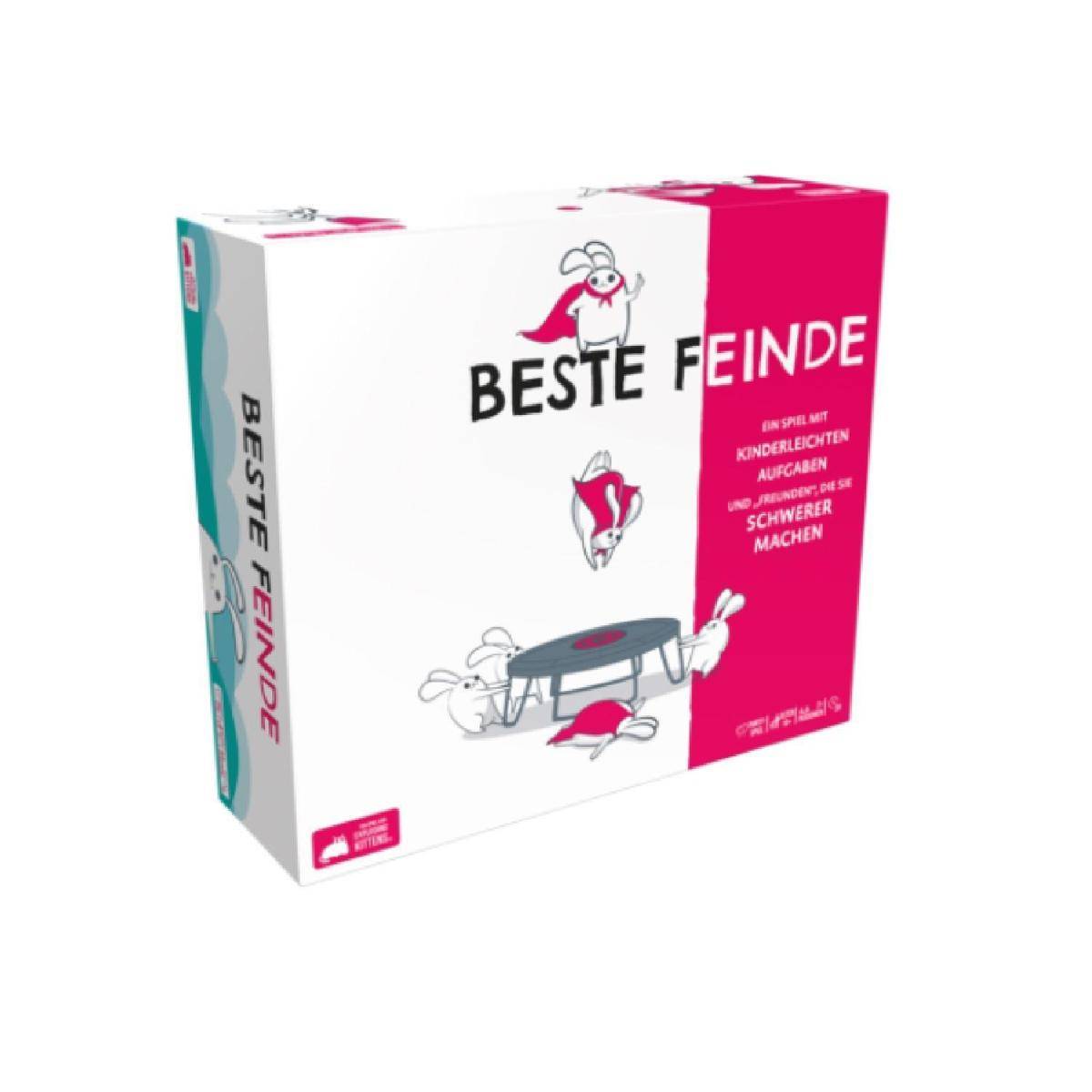 EXKD0036 - Beste Feinde, Partyspiel, ab 2 Spielern, ab 10 Jahren (DE-Ausgabe)