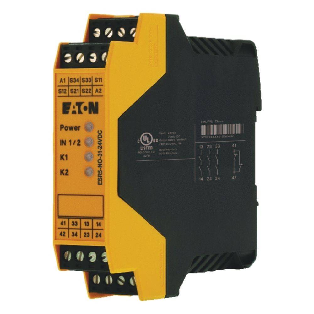 Eaton Sicherheitsrelais ESR5-NO-31-24VDC