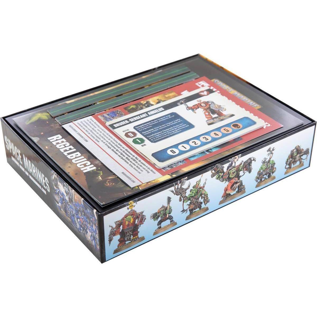 BJ08SET - Schaumstoff-Set für Space Marine Adventures: Angriff der Orks - Brettspielbox