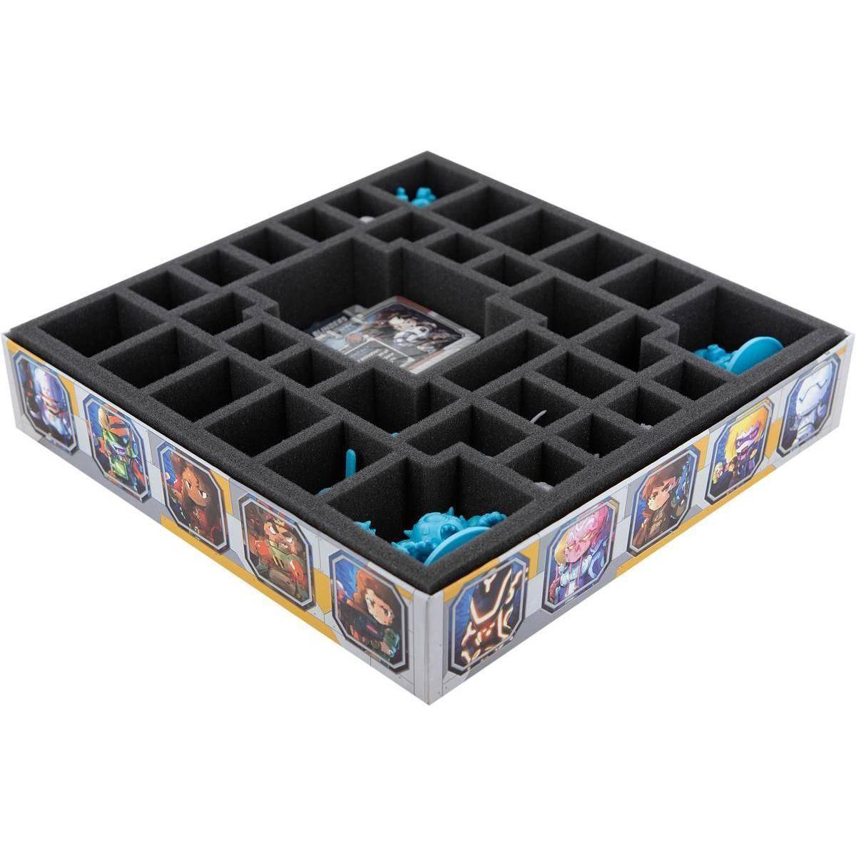 AG46SET - Schaumstoff-Set für Starcadia Quest - Space Marauders Box
