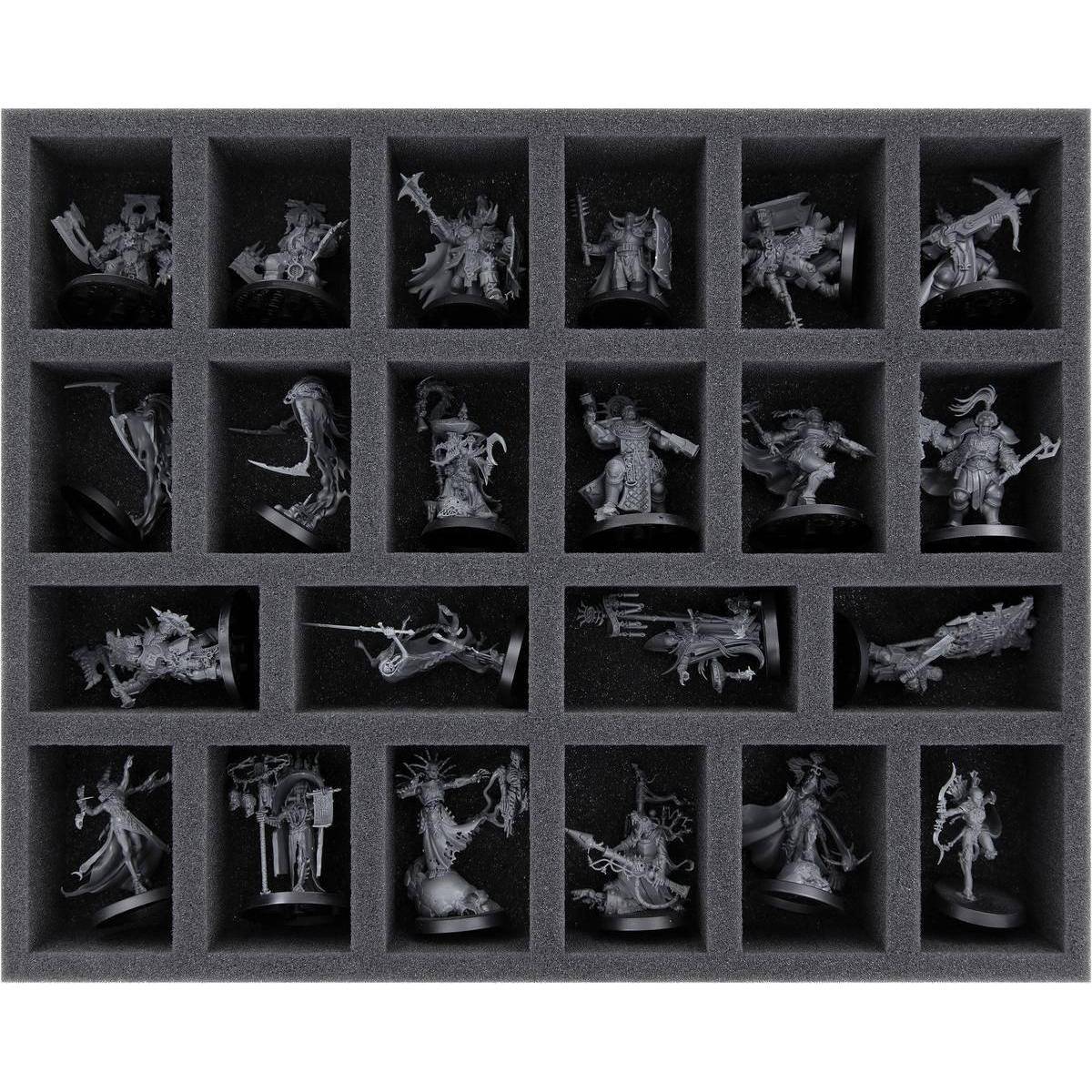 FS050A051 - Schaumstoffeinlage für Warhammer Underworlds - 22 Fächer