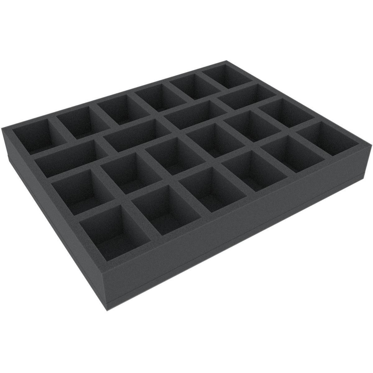 FSMEZZ050BO - 50 mm Full-Size Schaumstoffeinlage mit 22 Fächern