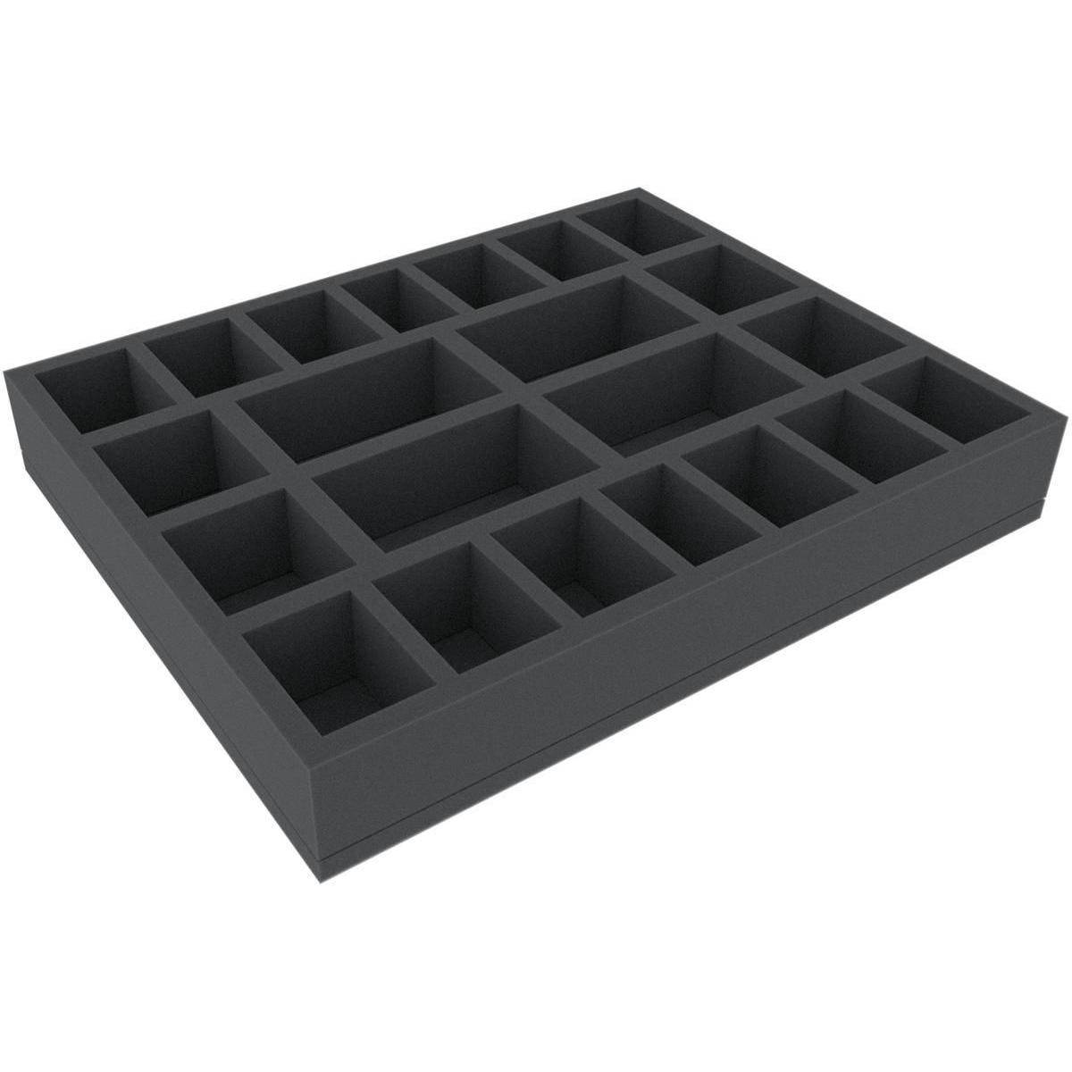 FS050A093 - 50 mm Schaumstoffeinlage für Miniaturen im Maßstab 1:56 (28 mm)