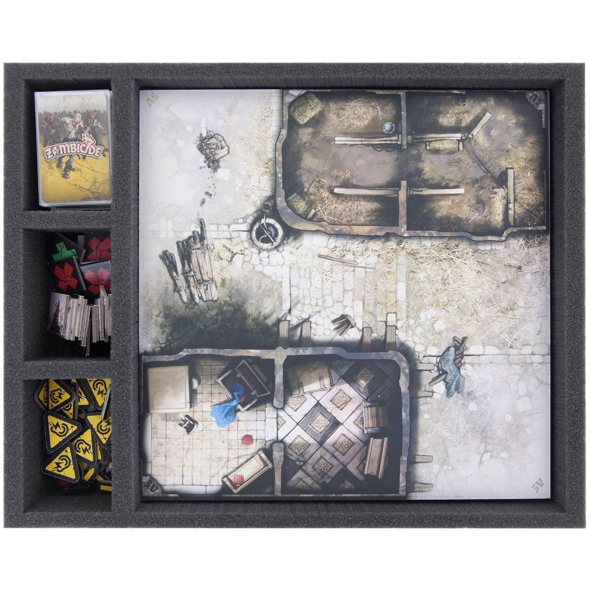 FS050ZC27 - 50 mm Schaumstoffeinlage für Zombicide und Black Plague