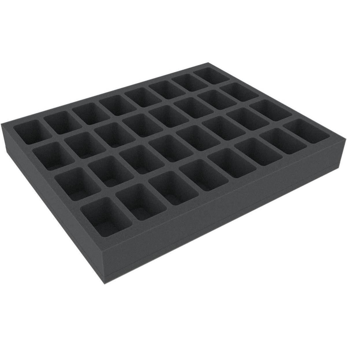FSMEDS045BO - 45 mm Full-Size Schaumstoffeinlage mit 32 Fächern