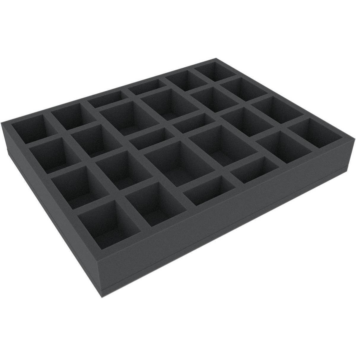 FS050A091 - 50 mm Schaumstoffeinlage für Miniaturen im Maßstab 1:56 (28 mm)