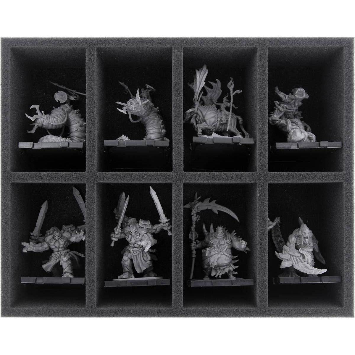 FS075A002 - Schaumstoffeinlage für Runewars: Miniaturenspiel - 8 Fächer