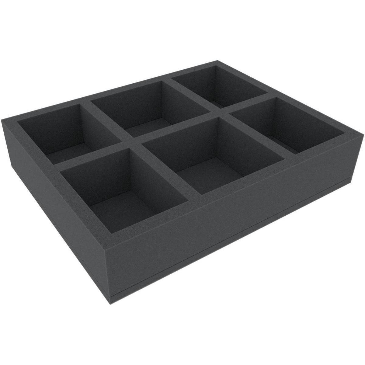FSMEKU070BO - 70 mm Full-Size Schaumstoffeinlage mit 6 Fächern