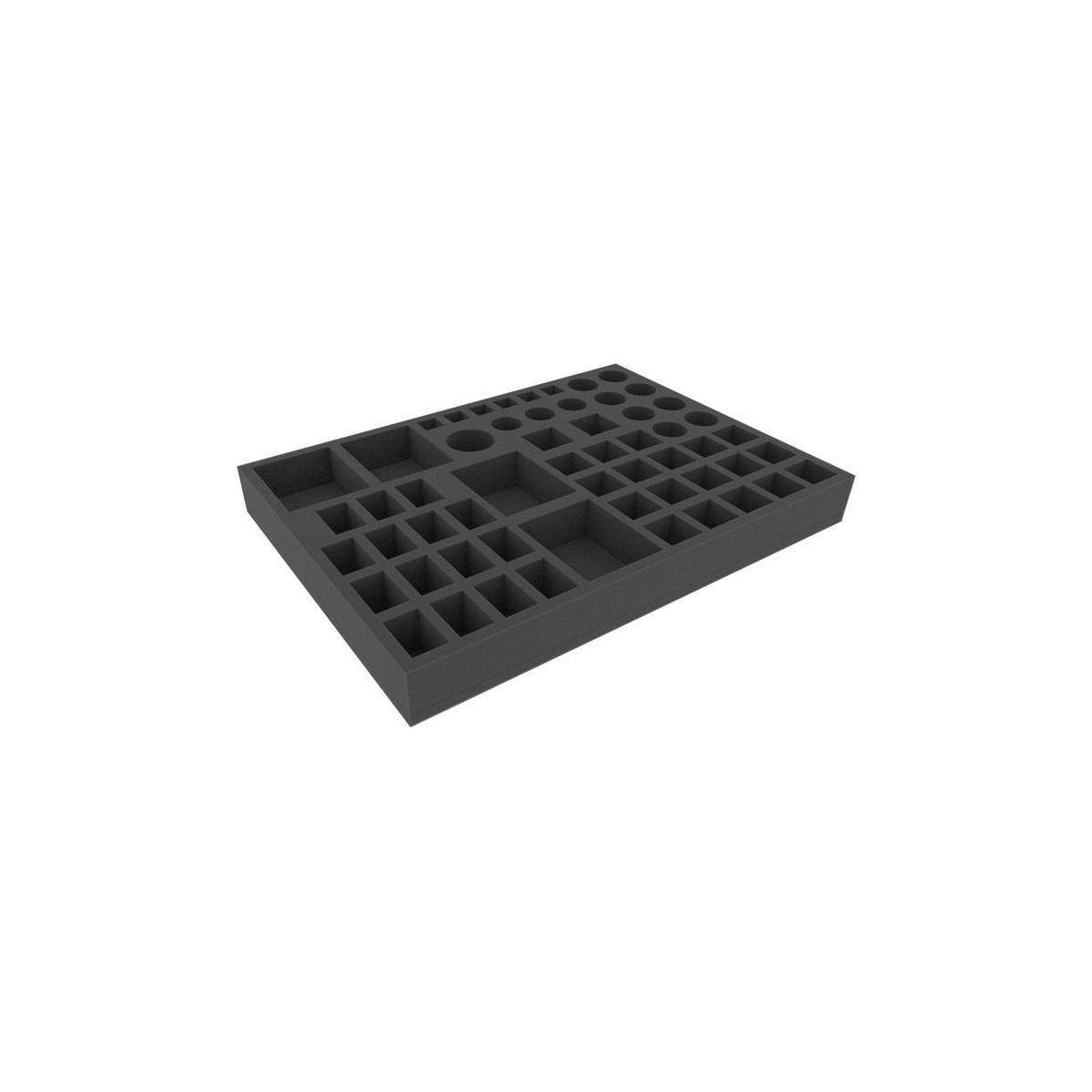 FXMFBZ045BO - 425 mm x 305 mm x 45 mm Schaumstoffeinlage für Brettspiele