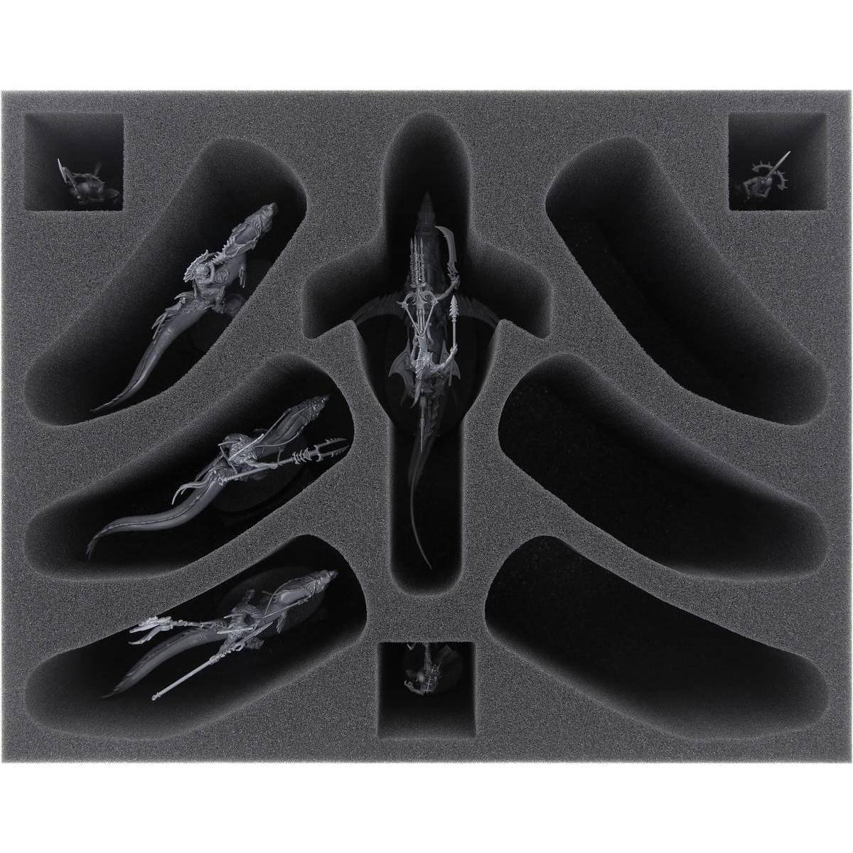 FSMEGF120BO - Schaumstoffeinlage für Idoneth Deepkin: Akhelian Guard + Akhelian Allopex