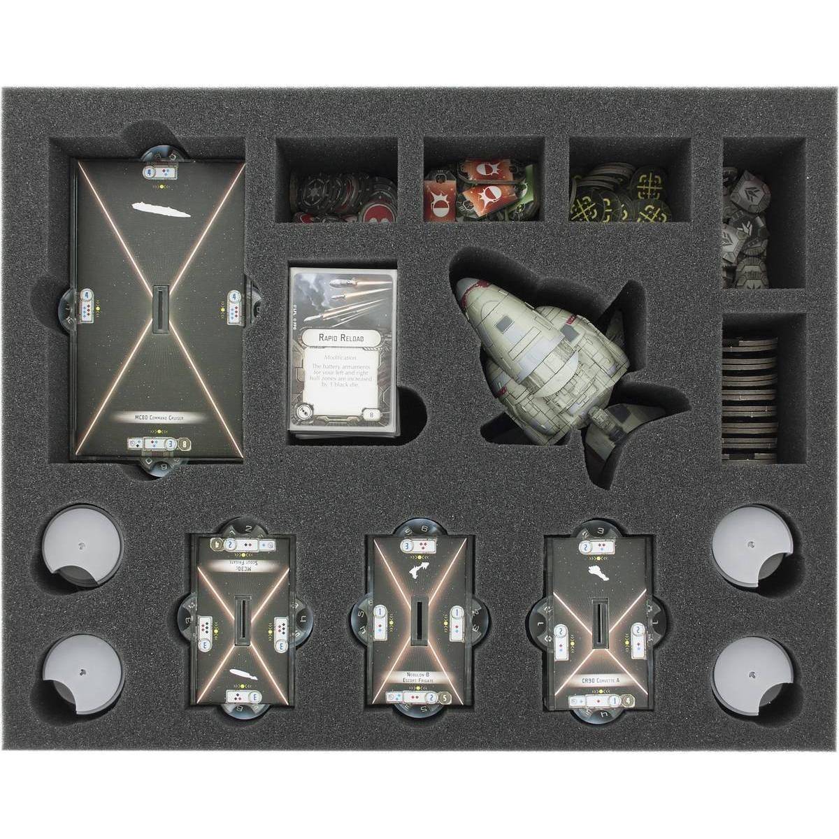 FSKR070BO - 70 mm Full-Size Schaumstoffeinlage für Star Wars Armada: Angriffsfrega